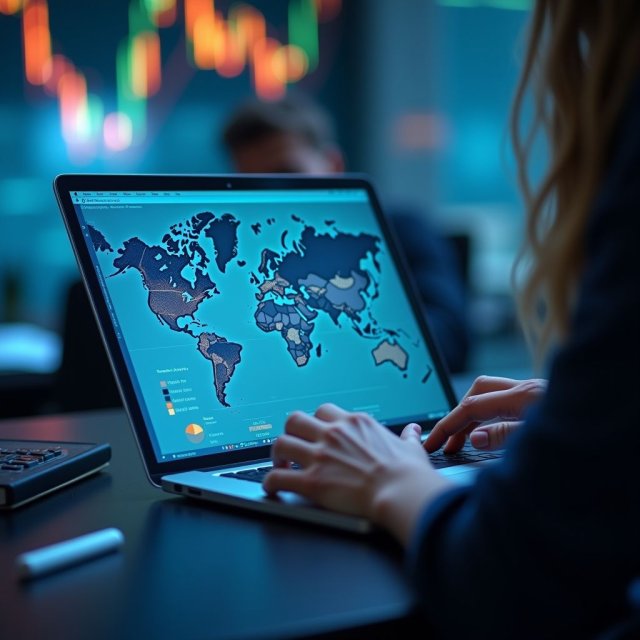 Los mapas interactivos y las gráficas muestran datos de rendimiento educativo.